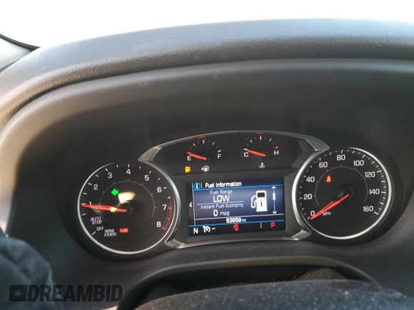 2021 GMC Acadia SLE with VIN 1GKKNKLA1MZ166401, listed as a Copart auction lot 42121285 with 53,959 mi miles and Salvage Title. Bid and sale history available at DreamBid. Image 9.