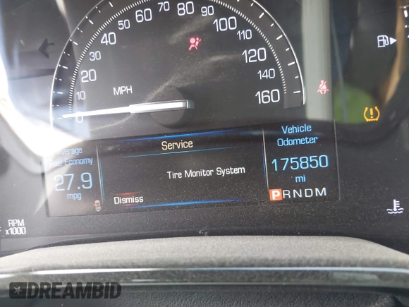 2017 Cadillac CTS Sedan Luxury RWD with VIN 1G6AR5SX4H0123512, listed as a IAAI auction lot 41810818 with 175,850 mi miles. Bid and sale history available at carsss.com. Image 7.
