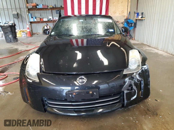 2008 Nissan 350Z z VIN JN1BZ34DX8M706512, wystawiony jako Copart lot #59040615 z przebiegiem 59 678 mil mil oraz Czysty tytuł • Clean title. Historia ofert i sprzedaży dostępna na DreamBid. Obrazek 5.