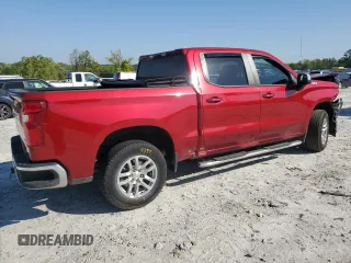 2022 Chevrolet Silverado 1500 LT with VIN 1GCUYDEDXNZ230192, listed as a Copart auction lot 52955185 with 39,586 mi miles and Salvage Title. Bid and sale history available at DreamBid. Image 3.