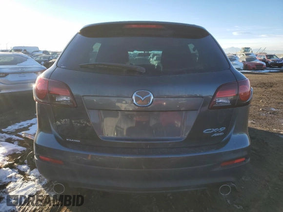 2013 Mazda CX-9 Sport with VIN JM3TB3BA6D0424827, listed as a Copart auction lot 88116325 with 123,340 mi miles and Clean Title. Bid and sale history available at carsss.com. Image 6.