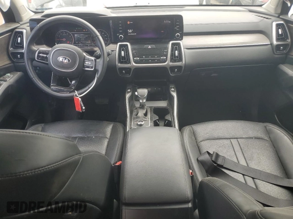 2021 Kia Sorento EX with VIN 5XYRHDLF2MG069554, listed as a Copart auction lot 55751305 with 67,410 mi miles and Salvage title. Bid and sale history available at DreamBid. Image 8.