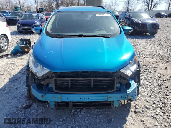 2018 Ford EcoSport SE with VIN MAJ3P1TE4JC238865, listed as a Copart auction lot 51998115 with 95,628 mi miles and Clean Title. Bid and sale history available at DreamBid. Image 5.