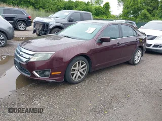 2012 Ford Fusion SEL z VIN 3FAHP0JG3CR443568, wystawiony jako IAAI lot #42335839 z przebiegiem 134 700 mil mil oraz . Historia ofert i sprzedaży dostępna na DreamBid. Obrazek 2.