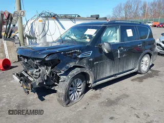 2017 Nissan Armada SV z VIN JN8AY2NC2H9504072, wystawiony jako IAAI lot #41660343 z przebiegiem 106 316 mil mil oraz . Historia ofert i sprzedaży dostępna na DreamBid. Obrazek 17.
