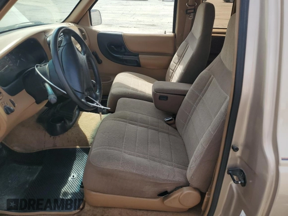 1996 Ford Ranger XL with VIN 1FTCR14A7TPB11488, listed as a Copart auction lot 56602345 with 177,214 mi miles and Salvage title. Bid and sale history available at DreamBid. Image 7.