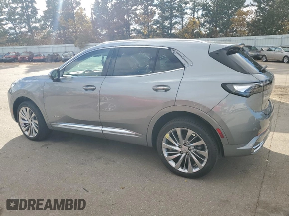 2024 Buick Envision Avenir with VIN LRBFZSE43RD013465, listed as a Copart auction lot 78817344 with 1,853 mi miles and Salvage Title. Bid and sale history available at carsss.com. Image 2.