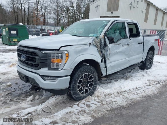 2021 Ford F-150 XL with VIN 1FTFW1E55MKD88680, listed as a IAAI auction lot 41552031 with 62,019 mi miles. Bid and sale history available at carsss.com. Image 17.