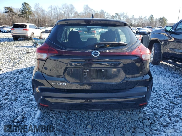 2021 Nissan Kicks S with VIN 3N1CP5BV4ML470896, listed as a Copart auction lot 41926275 with 80,806 mi miles and Salvage Title. Bid and sale history available at carsss.com. Image 6.