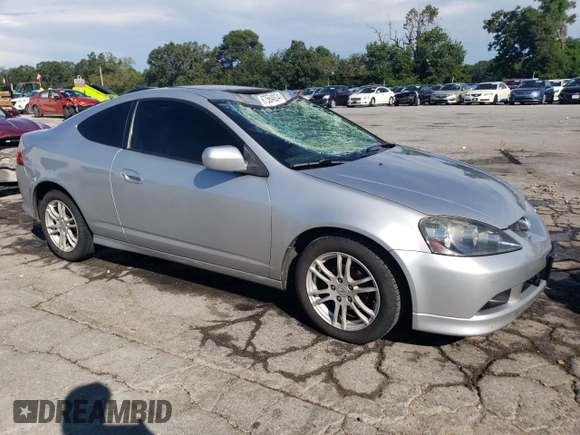 2005 Acura RSX with VIN JH4DC54895S013748, listed as a Copart auction lot 67564924 with 224,885 mi miles and Salvage Title. Bid and sale history available at carsss.com. Image 4.