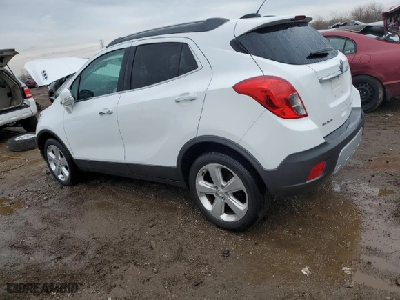 2016 Buick Encore with VIN KL4CJASB5GB656332, listed as a Copart auction lot 47066915 with 121,902 mi miles and Salvage Title. Bid and sale history available at carsss.com. Image 2.