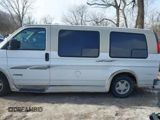 1999 Chevrolet Express with VIN 1GBFG15RXX1047502, listed as a IAAI auction lot 41379918 with 101,936 mi miles. Bid and sale history available at carsss.com. Image 14.