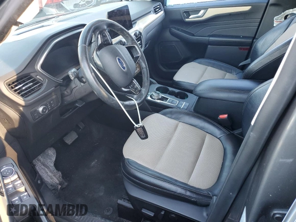 2021 Ford Escape Titanium with VIN 1FMCU9J94MUA78942, listed as a Copart auction lot 88119075 with 55,153 mi miles and Salvage Title. Bid and sale history available at carsss.com. Image 7.