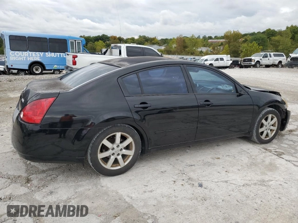 2004 Nissan Maxima SL with VIN 1N4BA41EX4C814349, listed as a Copart auction lot 72946174 with 183,857 mi miles and Salvage Title. Bid and sale history available at carsss.com. Image 3.