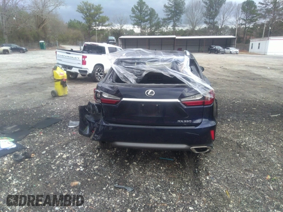 2017 Lexus RX with VIN 2T2ZZMCA4HC060546, listed as a IAAI auction lot 41734868 with 119,000 mi miles. Bid and sale history available at carsss.com. Image 16.