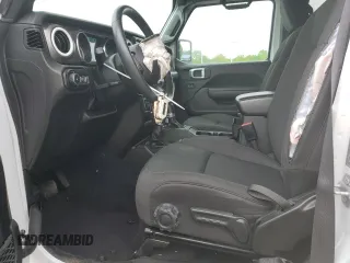 2022 Jeep Wrangler Unlimited Sport S with VIN 1C4HJXDG4NW235781, listed as a Copart auction lot 57184895 with 30,883 mi miles and Salvage title. Bid and sale history available at DreamBid. Image 7.