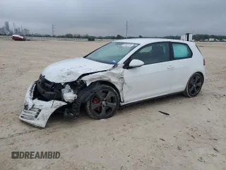 2016 Volkswagen GTI S with VIN 3VWY47AU0GM003440, listed as a Copart auction lot 51053775 with 79,954 mi miles and Salvage Title. Bid and sale history available at DreamBid. Image 1.