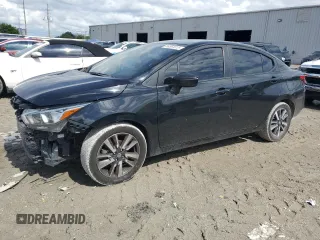 2021 Nissan Versa SV with VIN 3N1CN8EV2ML822750, listed as a Copart auction lot 56361015 with 110,323 mi miles and Non repairable. Bid and sale history available at DreamBid. Image 1.