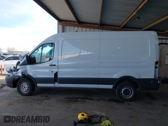 2024 Ford Transit Cargo with VIN 1FTBR1C83RKA91627, listed as a IAAI auction lot 41455595 with 12,010 mi miles and . Bid and sale history available at DreamBid. Image 15.