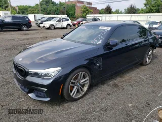 2018 BMW 7 Series 740e xDrive with VIN WBA7J2C57JG938291, listed as a Copart auction lot 58337763 with 53,259 mi miles and . Bid and sale history available at DreamBid. Image 1.