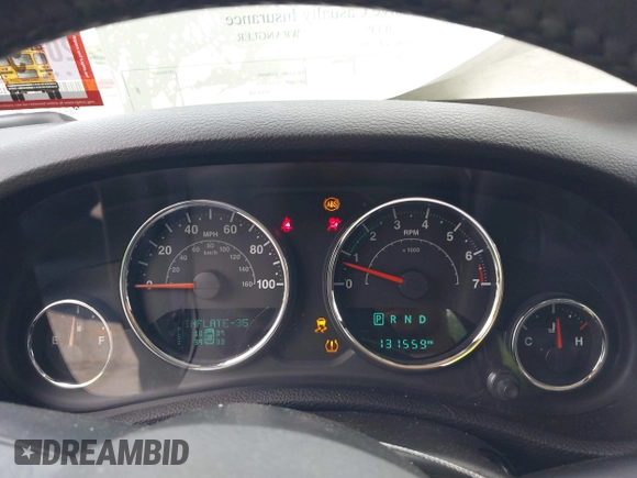 2016 Jeep Wrangler Willys Wheeler with VIN 1C4GJWAG2GL318981, listed as a IAAI auction lot 42390588 with 131,559 mi miles and . Bid and sale history available at DreamBid. Image 7.