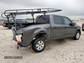 2020 Ford F-150 XL with VIN 1FTEW1CP5LKE35821, listed as a Copart auction lot 58717205 with 69,973 mi miles and Salvage title. Bid and sale history available at DreamBid. Image 3.