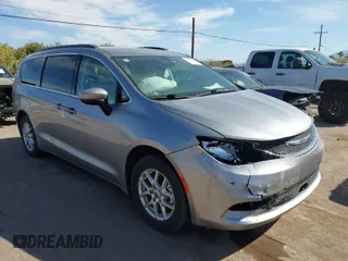 2021 Chrysler Voyager LXI with VIN 2C4RC1DG8MR530692, listed as a IAAI auction lot 41749999 with 92,241 mi miles. Bid and sale history available at carsss.com. Image 1.