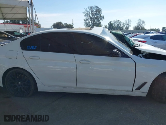 2020 BMW 5 Series 530i with VIN WBAJR3C06LCD03729, listed as a IAAI auction lot 41592367 with Not Provided miles and . Bid and sale history available at DreamBid. Image 13.