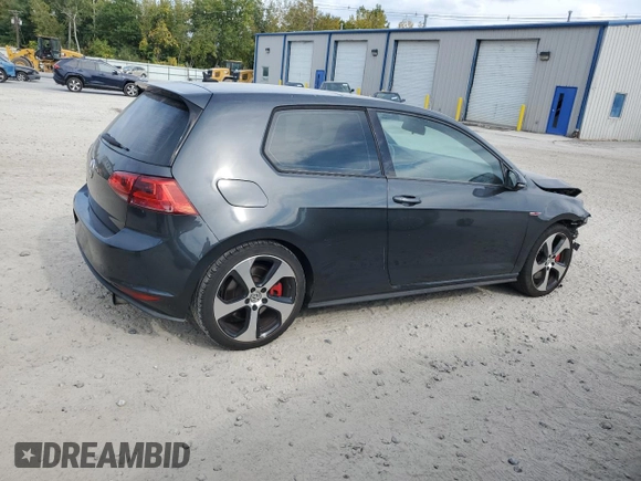 2015 Volkswagen GTI S with VIN 3VWY47AU3FM055868, listed as a Copart auction lot 74148414 with 67,032 mi miles and Salvage Title. Bid and sale history available at DreamBid. Image 3.