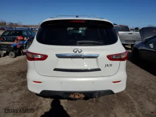 2013 Infiniti JX35 with VIN 5N1AL0MM4DC333567, listed as a Copart auction lot 51448555 with 155,784 mi miles and Clean Title. Bid and sale history available at carsss.com. Image 6.
