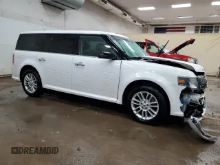 2018 Ford Flex SEL with VIN 2FMGK5C89JBA00582, listed as a Copart auction lot 85352234 with 80,296 mi miles and Clean Title. Bid and sale history available at carsss.com. Image 4.
