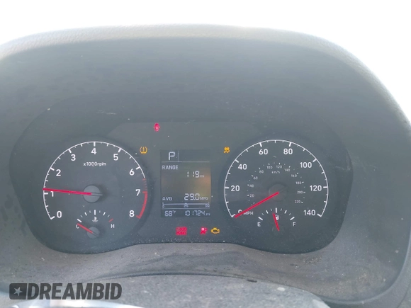 2018 Hyundai Accent SE with VIN 3KPC24A3XJE009062, listed as a IAAI auction lot 42127408 with 101,724 mi miles and . Bid and sale history available at carsss.com. Image 15.