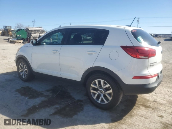 2016 Kia Sportage LX with VIN KNDPB3AC7G7880778, listed as a Copart auction lot 47276945 with 189,032 mi miles and Salvage Title. Bid and sale history available at carsss.com. Image 2.