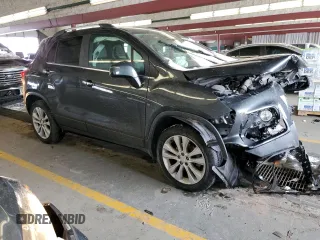 2018 Chevrolet Trax Premier with VIN 3GNCJRSB1JL242952, listed as a Copart auction lot 45336255 with 50,617 mi miles and Salvage Title. Bid and sale history available at carsss.com. Image 4.