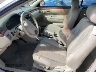 2002 Toyota Solara SE with VIN 2T1FF28P42C598530, listed as a Copart auction lot 76692504 with 84,281 mi miles and Non Repairable. Bid and sale history available at DreamBid. Image 7.