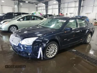 2008 Mercury Milan Premier z VIN 3MEHM02128R617374, wystawiony jako Copart lot #59097895 z przebiegiem 149 569 mil mil oraz Szkoda całkowita • Salvage title. Historia ofert i sprzedaży dostępna na DreamBid. Obrazek 1.