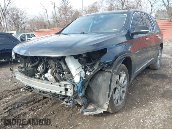 2018 Chevrolet Traverse Premier with VIN 1GNERKKW1JJ254019, listed as a IAAI auction lot 41917895 with 153,258 mi miles. Bid and sale history available at carsss.com. Image 6.