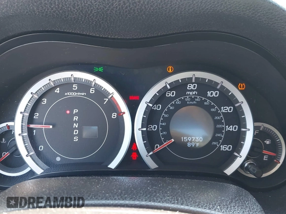 2010 Acura TSX with VIN JH4CU2F63AC040712, listed as a IAAI auction lot 42018157 with 159,730 mi miles. Bid and sale history available at carsss.com. Image 7.