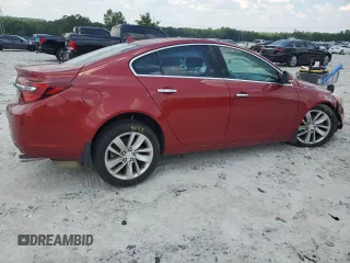 2014 Buick Regal Premium I with VIN 2G4GN5EX1E9281608, listed as a Copart auction lot 62113175 with 143,392 mi miles and Salvage title. Bid and sale history available at DreamBid. Image 3.