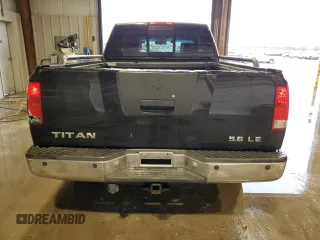 2007 Nissan Titan LE with VIN 1N6BA06A07N213482, listed as a Copart auction lot 51676285 with 184,796 mi miles and Salvage Title. Bid and sale history available at carsss.com. Image 6.