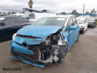 2013 Toyota Prius One with VIN JTDKN3DUXD5700562, listed as a IAAI auction lot 41795842 with 350,874 mi miles. Bid and sale history available at carsss.com. Image 16.