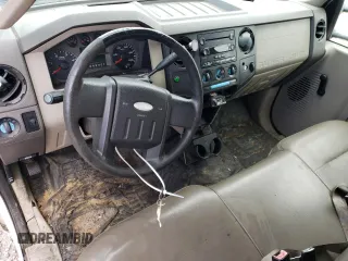 2008 Ford Super Duty F-250 SRW XL with VIN 1FTSX20RX8EB43129, listed as a Copart auction lot 41596075 with 222,514 mi miles and Clean Title. Bid and sale history available at carsss.com. Image 8.