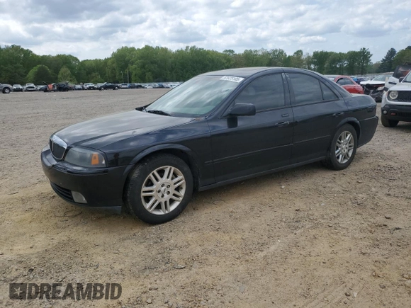 2004 Lincoln LS with VIN 1LNHM87A74Y624725, listed as a Copart auction lot 52925105 with 135,129 mi miles and Salvage Title. Bid and sale history available at carsss.com. Image 1.