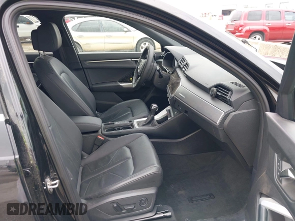2023 Audi Q3 S line Premium with VIN WA1DECF37P1037177, listed as a IAAI auction lot 42124532 with 45,953 mi miles and . Bid and sale history available at DreamBid. Image 5.