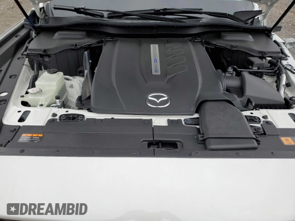 2025 Mazda CX-90 Premium Sport с VIN JM3KKCHA5S1197155, выставлен на аукционе Copart как лот 47997325 с пробегом 1 168 миль миль и Списание • Salvage title. История ставок и продаж доступна на DreamBid. Изображение 12.