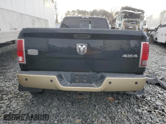 2015 Ram 3500 Longhorn with VIN 3C63RRKLXFG583803, listed as a Copart auction lot 86024774 with 386,033 mi miles and Clean Title. Bid and sale history available at carsss.com. Image 6.