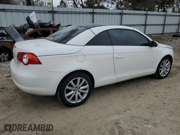2009 Volkswagen Eos Komfort с VIN WVWBA71F09V013221, выставлен на аукционе Copart как лот 47528955 с пробегом 74 668 миль миль и Чистый • Clean title. История ставок и продаж доступна на DreamBid. Изображение 3.