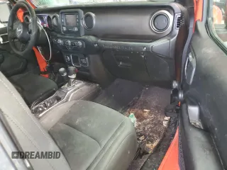 2018 Jeep Wrangler Sport S with VIN 1C4GJXAG6JW179854, listed as a Copart auction lot 47454665 with 53,011 mi miles and Clean Title. Bid and sale history available at DreamBid. Image 12.