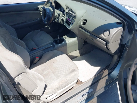 2005 Acura RSX with VIN JH4DC53855S011075, listed as a IAAI auction lot 42506213 with 214,187 mi miles and . Bid and sale history available at DreamBid. Image 5.
