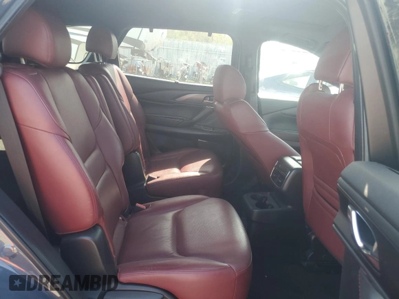 2021 Mazda CX-9 Carbon Edition with VIN JM3TCBDY7M0524887, listed as a Copart auction lot 55016555 with 61,934 mi miles and Salvage title. Bid and sale history available at DreamBid. Image 11.